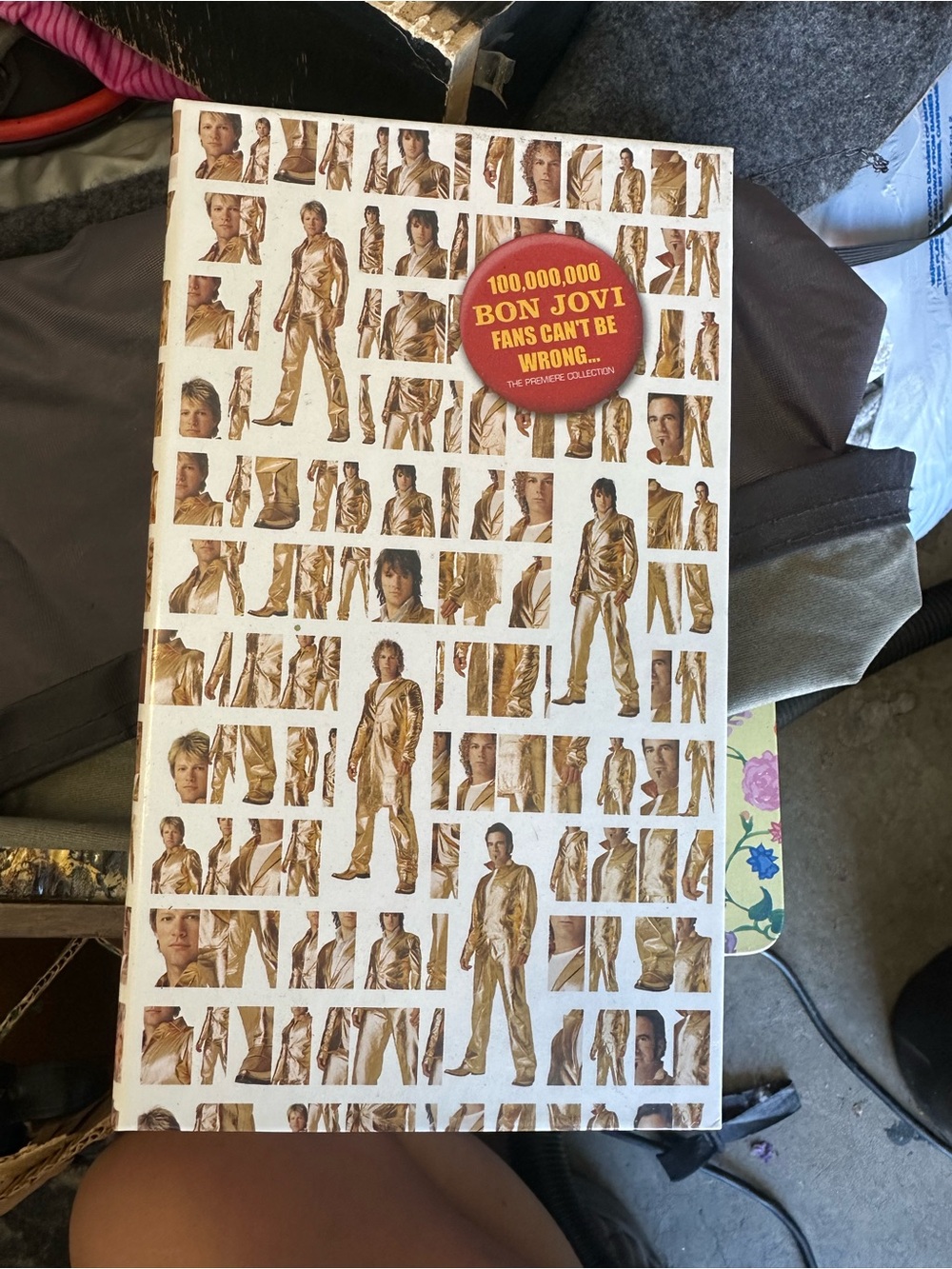 Bon Jovi Collector's Photo Book - Gold Cover